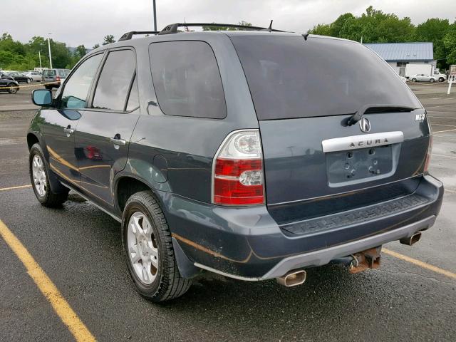 2HNYD18906H505020 - 2006 ACURA MDX TOURIN BLUE photo 3