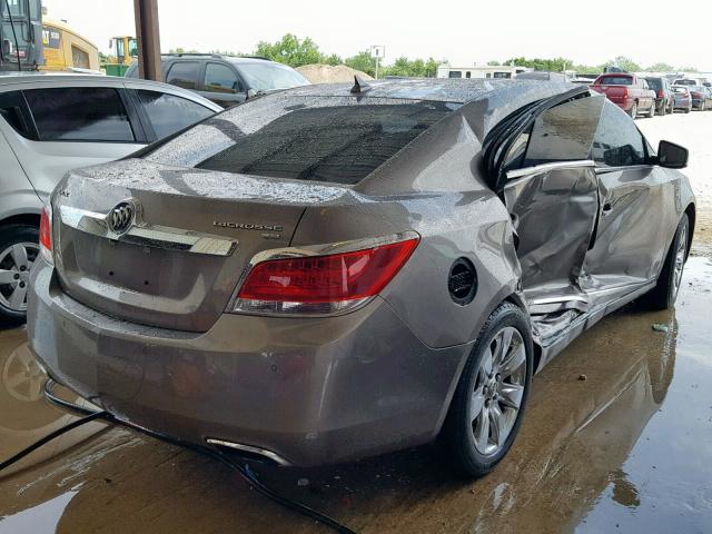 1G4GE5ED6BF322971 - 2011 BUICK LACROSSE C SILVER photo 4