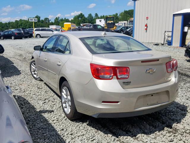 1G11C5SAXDF152460 - 2013 CHEVROLET MALIBU 1LT 金色 照片 3