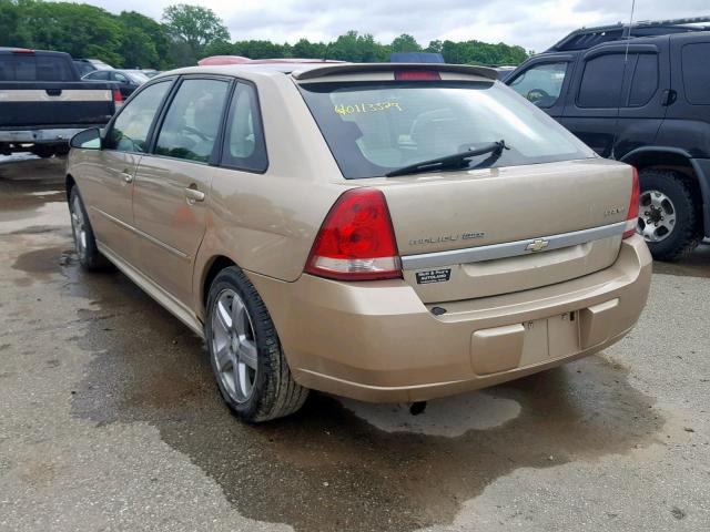 1G1ZU63876F284371 - 2006 CHEVROLET MALIBU MAX 金色 照片 3