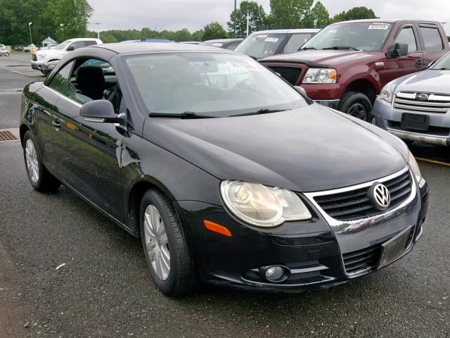 WVWBA71F97V032475 - 2007 VOLKSWAGEN EOS 2.0T BLACK photo 1