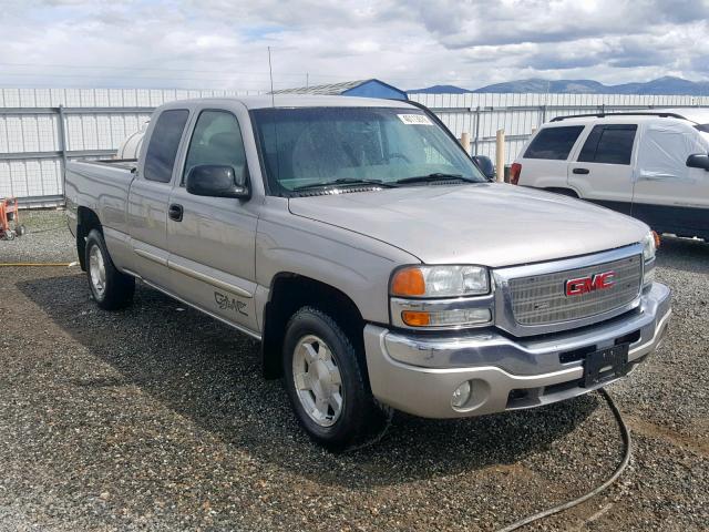 2GTEK19T541183845 - 2004 GMC NEW SIERRA SILVER photo 1