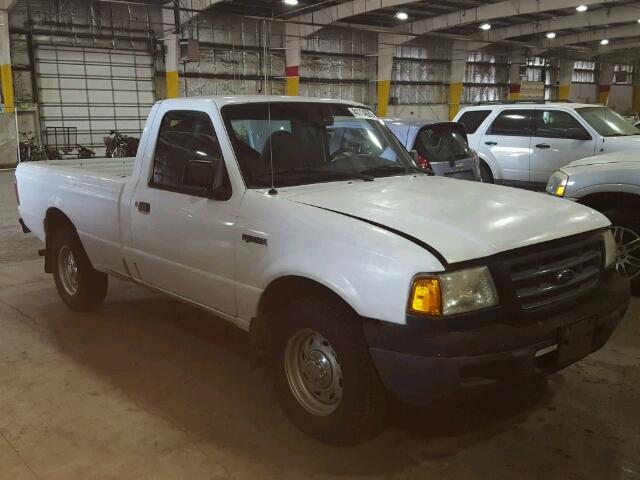 1FTYR10U81TB09470 - 2001 FORD RANGER WHITE photo 1