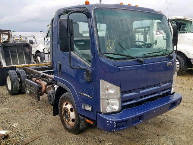 JALC4W167D7001553 - 2013 ISUZU NPR HD BLUE photo 1