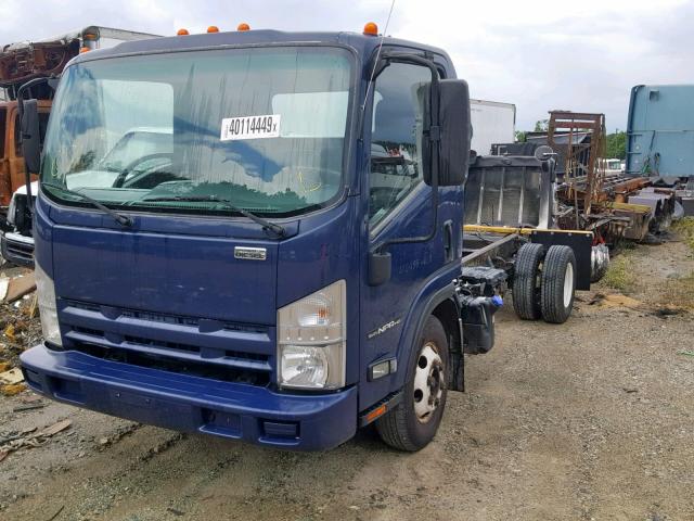 JALC4W167D7001553 - 2013 ISUZU NPR HD BLUE photo 2