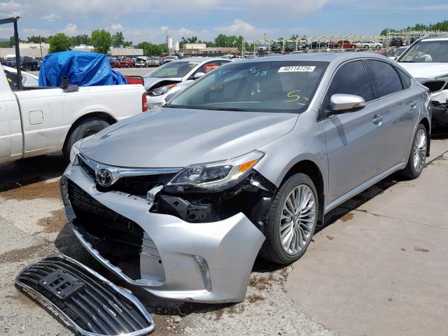 4T1BK1EB3HU243465 - 2017 TOYOTA AVALON XLE GRAY photo 2