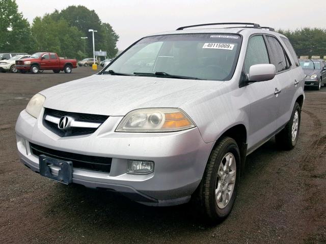 2HNYD18644H510210 - 2004 ACURA MDX TOURIN GRAY photo 2