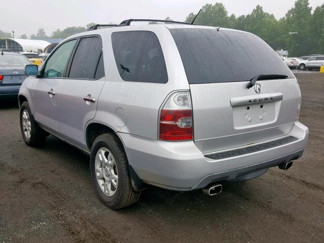 2HNYD18644H510210 - 2004 ACURA MDX TOURIN GRAY photo 3