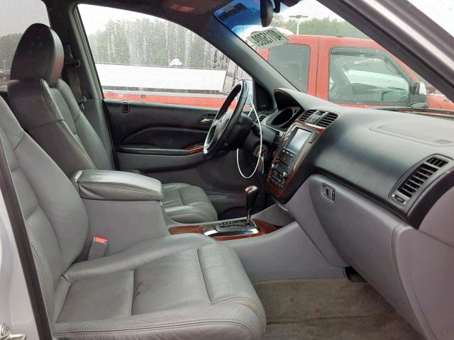 2HNYD18644H510210 - 2004 ACURA MDX TOURIN GRAY photo 5