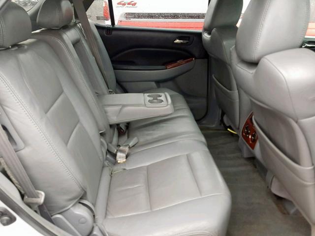 2HNYD18644H510210 - 2004 ACURA MDX TOURIN GRAY photo 6