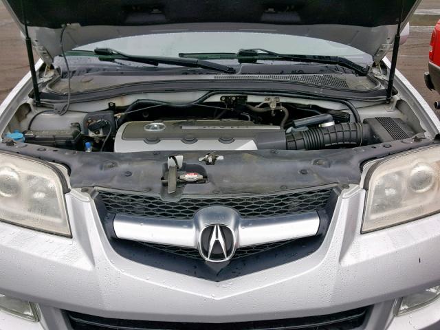 2HNYD18644H510210 - 2004 ACURA MDX TOURIN GRAY photo 7