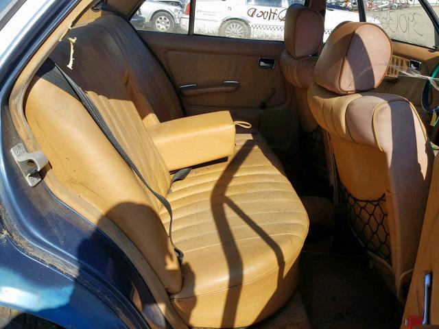 WDB1231301A117498 - 1984 MERCEDES-BENZ 300D BLUE photo 6