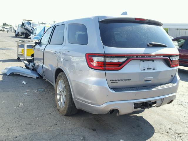 1C4SDJCT4GC455984 - 2016 DODGE DURANGO R/ SILVER photo 3