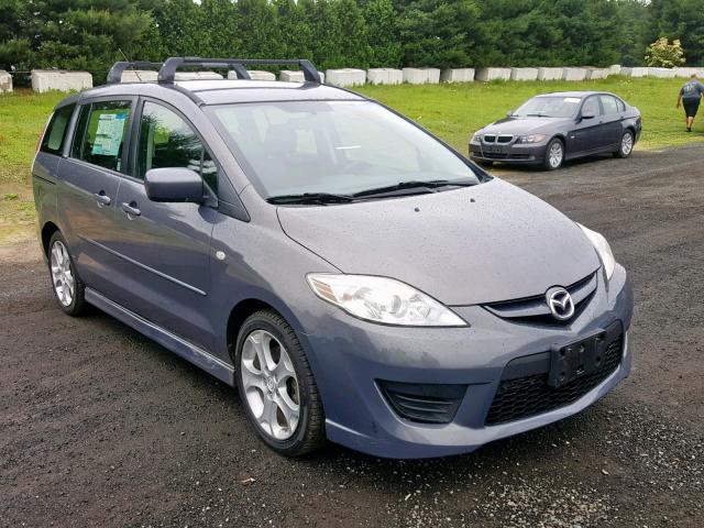 JM1CR29L190336670 - 2009 MAZDA 5 BLUE photo 1