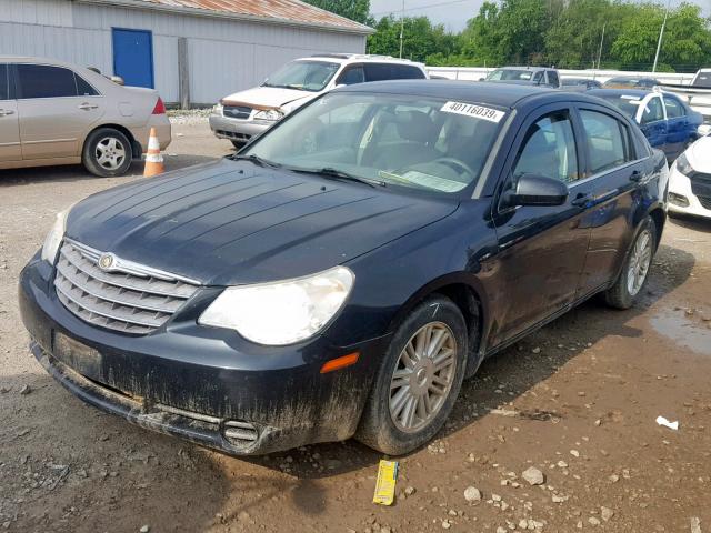 1C3LC56K78N162396 - 2008 CHRYSLER SEBRING TO BLACK photo 2