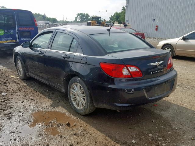 1C3LC56K78N162396 - 2008 CHRYSLER SEBRING TO BLACK photo 3