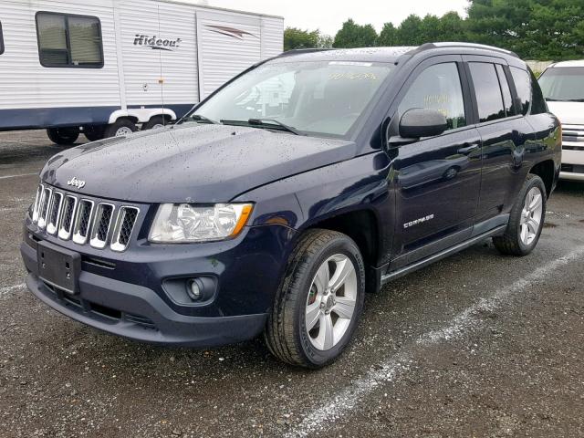1J4NF1FB8BD135591 - 2011 JEEP COMPASS SP Көк фото 2
