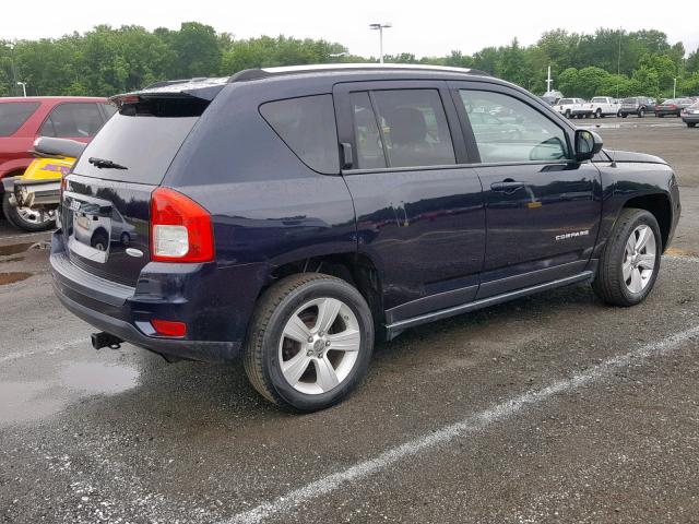 1J4NF1FB8BD135591 - 2011 JEEP COMPASS SP Көк фото 4