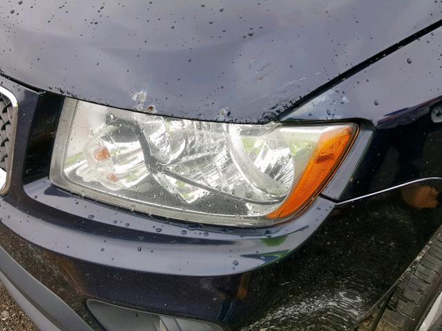 1J4NF1FB8BD135591 - 2011 JEEP COMPASS SP Көк фото 9