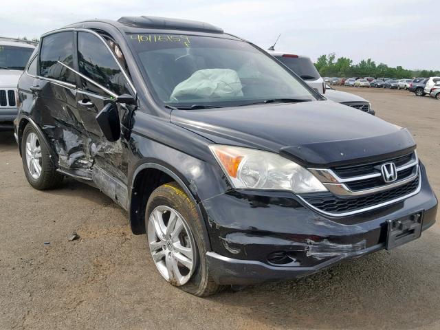 5J6RE4H7XAL070388 - 2010 HONDA CR-V EXL BLACK photo 1