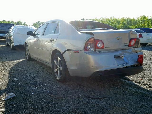 1G1ZC5EU2BF278382 - 2011 CHEVROLET MALIBU 1LT 金色 照片 3