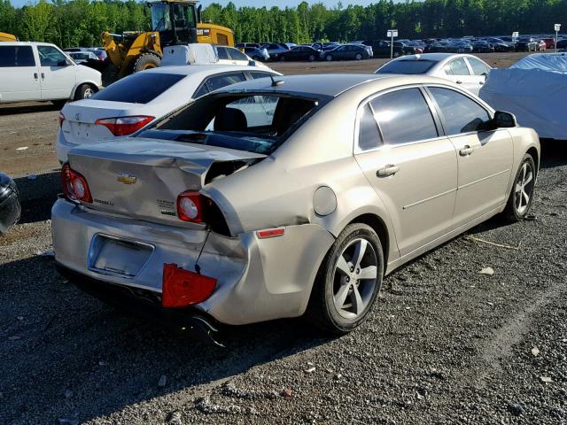 1G1ZC5EU2BF278382 - 2011 CHEVROLET MALIBU 1LT 金色 照片 4