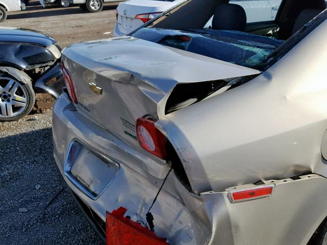 1G1ZC5EU2BF278382 - 2011 CHEVROLET MALIBU 1LT 金色 照片 9