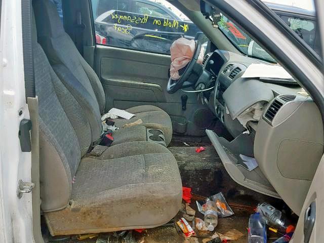 1GCCS299488225636 - 2008 CHEVROLET COLORADO L WHITE photo 5