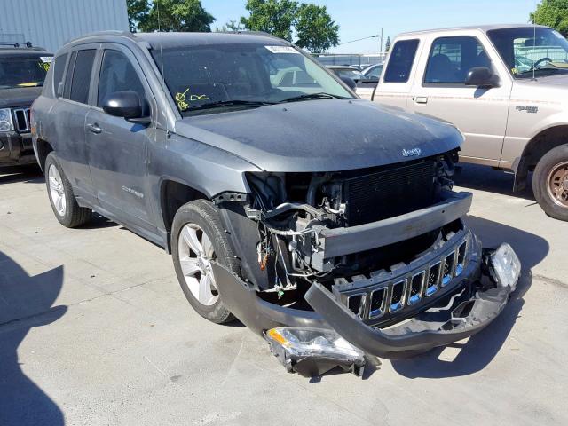 1C4NJCBA9CD559411 - 2012 JEEP COMPASS SP ნაცრისფერი ფოტო 1