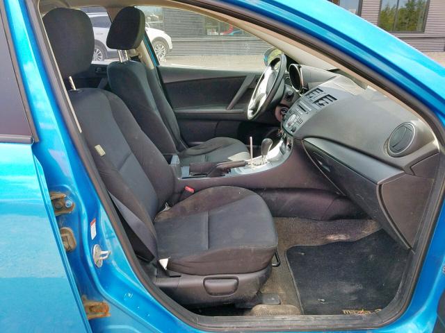 JM1BL1SF0A1266203 - 2010 MAZDA 3 I BLUE photo 5