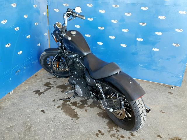 1HD4LE215AC418919 - 2010 HARLEY-DAVIDSON XL883 N BLACK photo 3