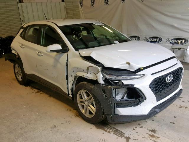 KM8K12AA2KU225858 - 2019 HYUNDAI KONA SE WHITE photo 1