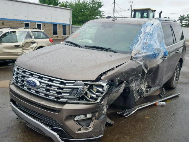 1FMJU2AT7KEA14623 - 2019 FORD EXPEDITION ნაცრისფერი ფოტო 2