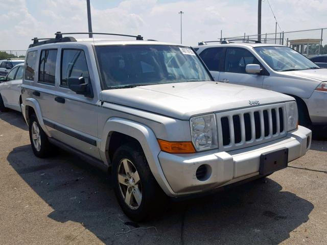 1J8HG48K56C134546 - 2006 JEEP COMMANDER GRAY photo 1