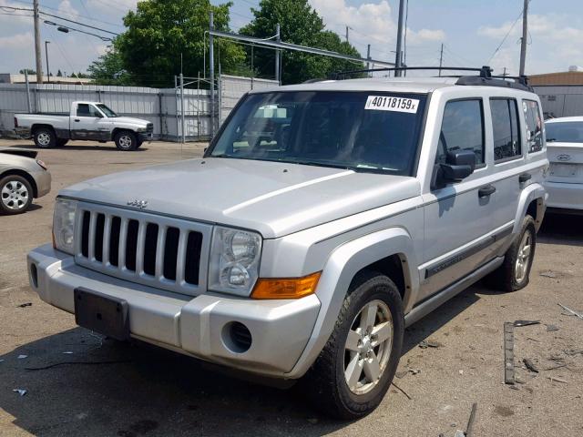 1J8HG48K56C134546 - 2006 JEEP COMMANDER GRAY photo 2