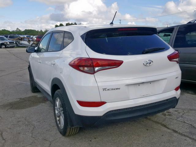 KM8J2CA41JU683107 - 2018 HYUNDAI TUCSON SE WHITE photo 3