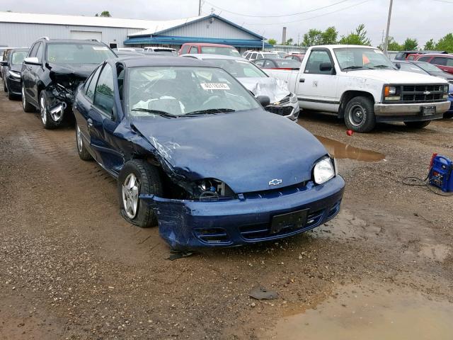 1G1JC524827352559 - 2002 CHEVROLET CAVALIER B BLUE photo 1