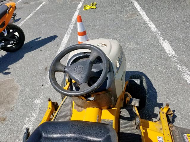 40118419 - 2002 CUB LAWN MOWER YELLOW photo 5