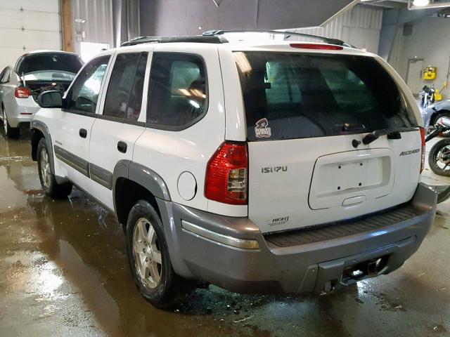 4NUDT13SX82700687 - 2008 ISUZU ASCENDER S 白色 照片 3