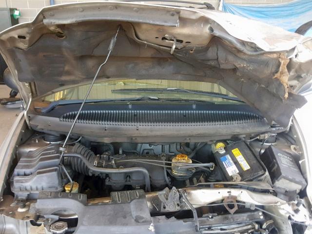 1B4GP253X2B681118 - 2002 DODGE CARAVAN SE SILVER photo 7