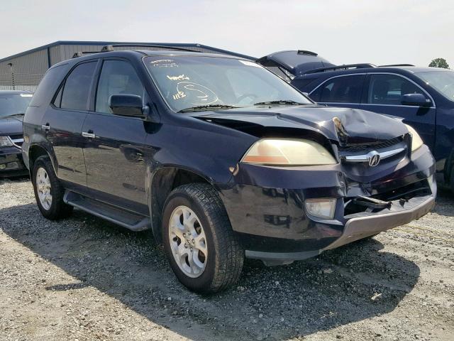 2HNYD18652H524470 - 2002 ACURA MDX TOURIN BLACK photo 1