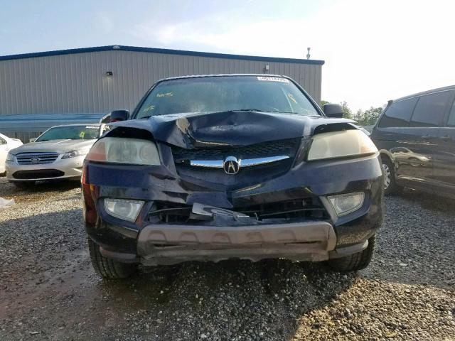 2HNYD18652H524470 - 2002 ACURA MDX TOURIN BLACK photo 7