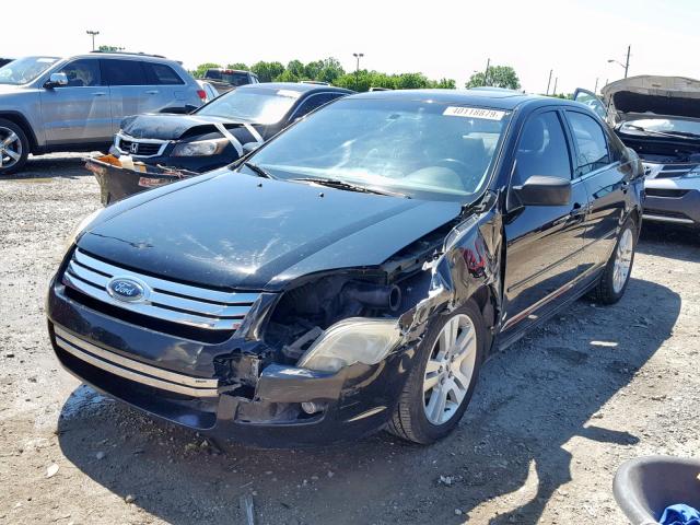 3FAHP08166R198058 - 2006 FORD FUSION SEL BLACK photo 2