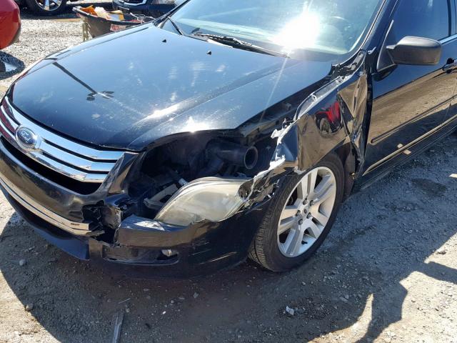 3FAHP08166R198058 - 2006 FORD FUSION SEL BLACK photo 9