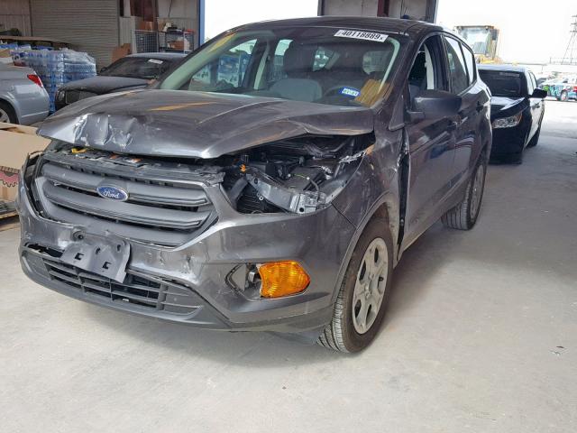 1FMCU0F73JUD58379 - 2018 FORD ESCAPE S GRAY photo 2