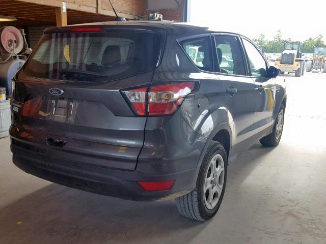 1FMCU0F73JUD58379 - 2018 FORD ESCAPE S GRAY photo 4