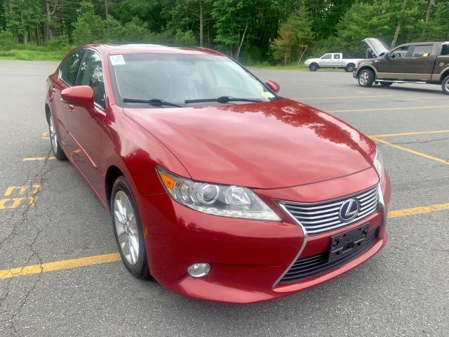 JTHBW1GGXD2012228 - 2013 LEXUS ES 300H RED photo 2