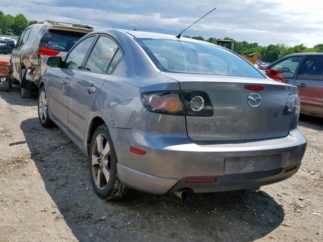 JM1BK323951219651 - 2005 MAZDA 3 S GRAY photo 3