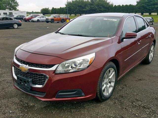 1G11C5SL7FF328479 - 2015 CHEVROLET MALIBU 1LT RED photo 2