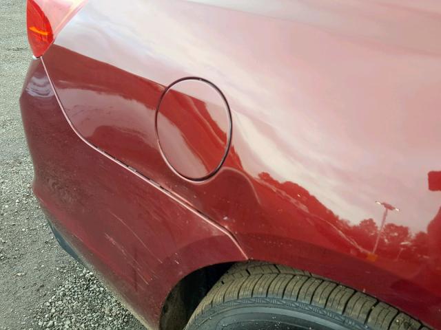 1G11C5SL7FF328479 - 2015 CHEVROLET MALIBU 1LT RED photo 9